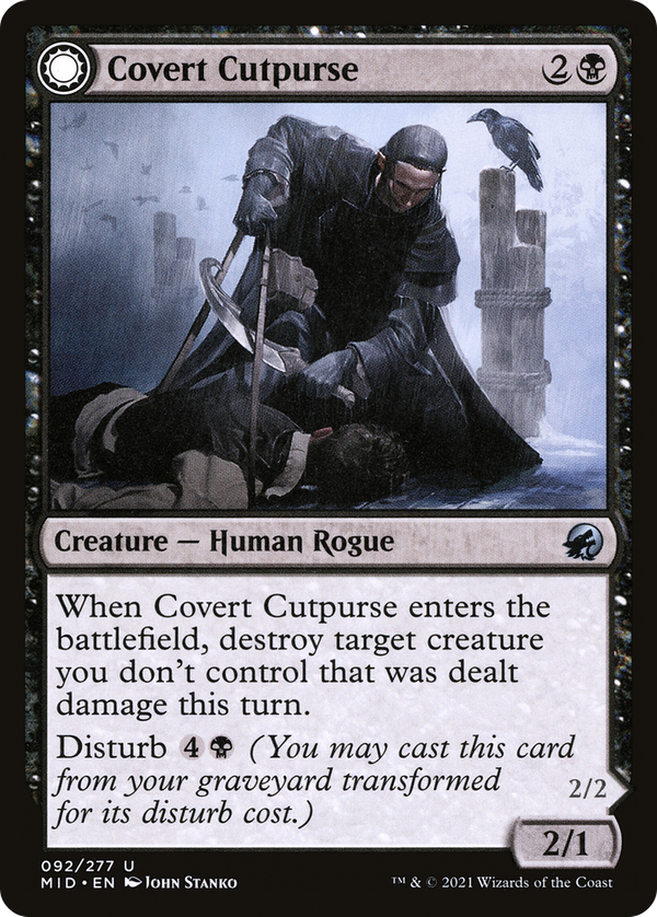 Covert Cutpurse // Covetous Geist (mid)