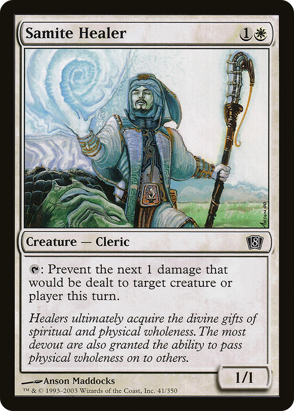 Samite Healer (8ed)