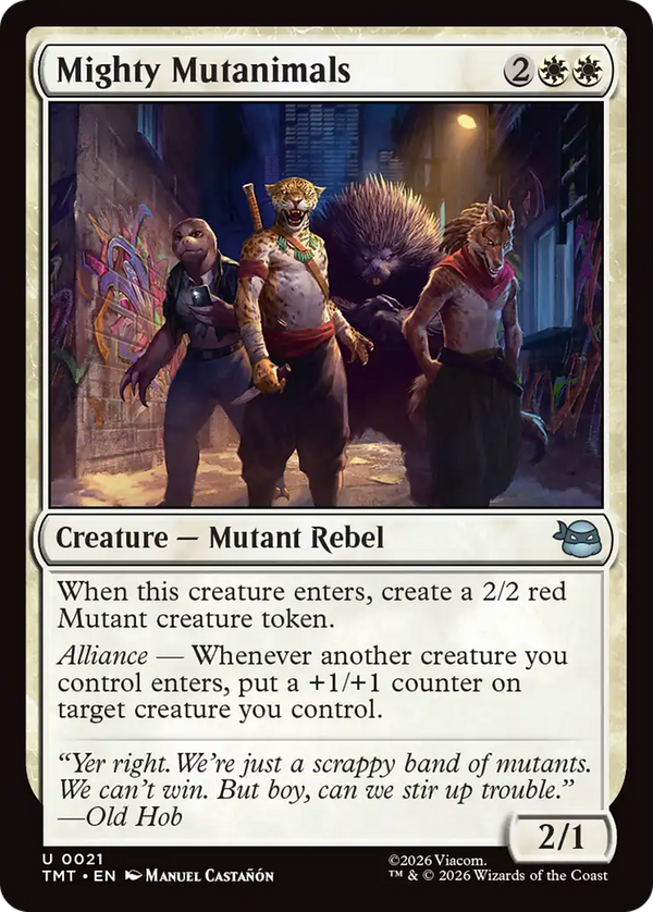 Mighty Mutanimals (tmt)