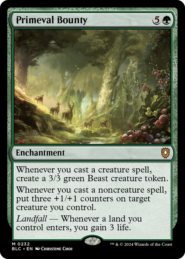 Primeval Bounty (blc)