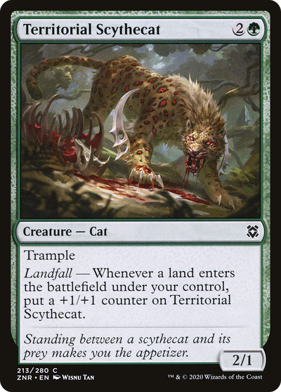 Territorial Scythecat