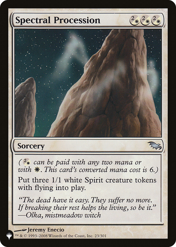 Spectral Procession (plst)