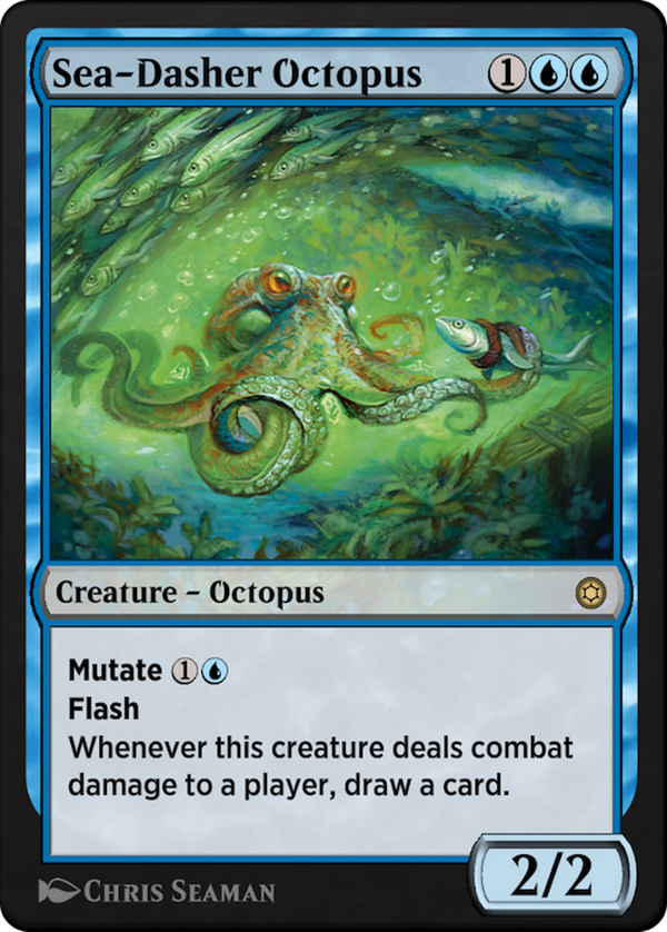 Sea-Dasher Octopus (hbg)