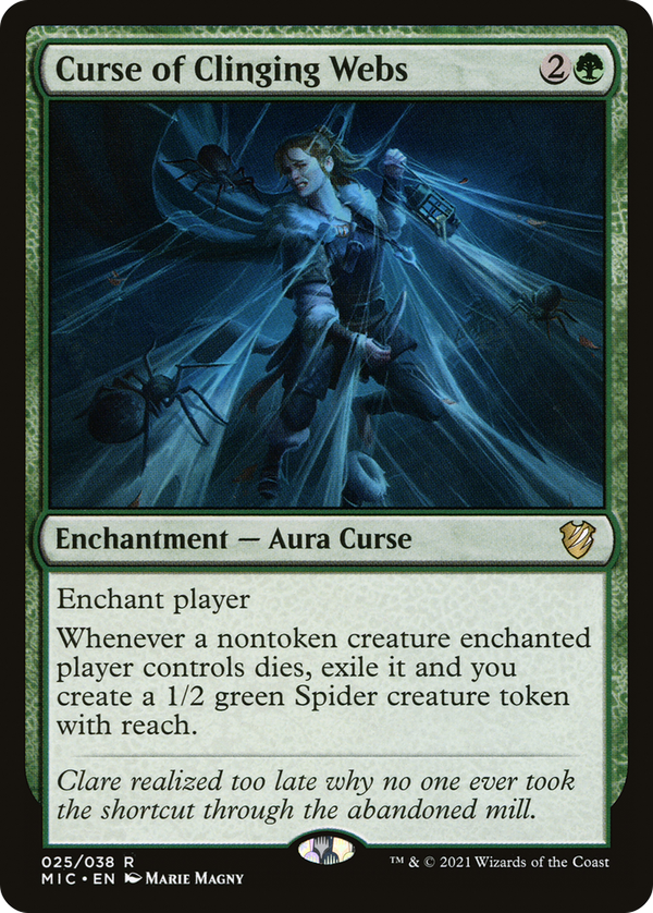 Curse of Clinging Webs (mic)
