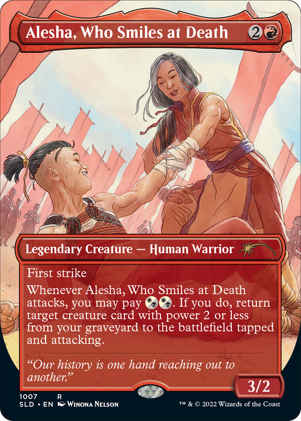 Alesha, Who Smiles at Death (sld)