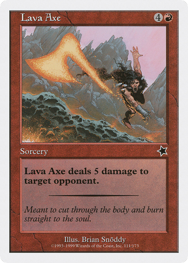 Lava Axe (s99)