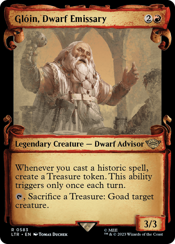 Glóin, Dwarf Emissary (ltr)