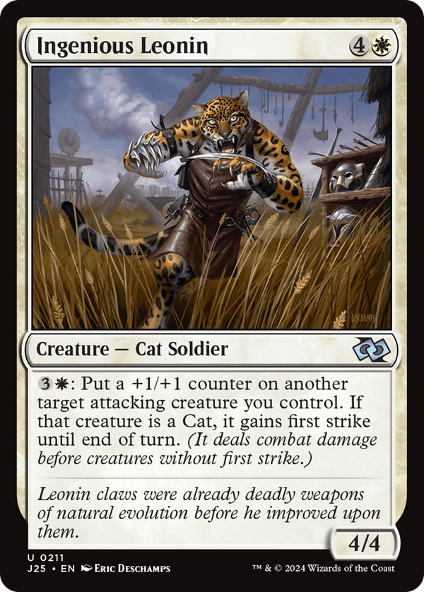 Ingenious Leonin (j25)