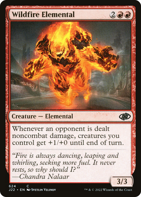 Wildfire Elemental (j22)