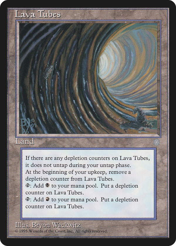 Lava Tubes (ice)