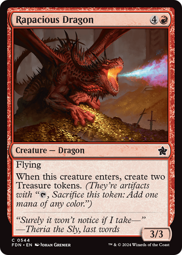 Rapacious Dragon (fdn)