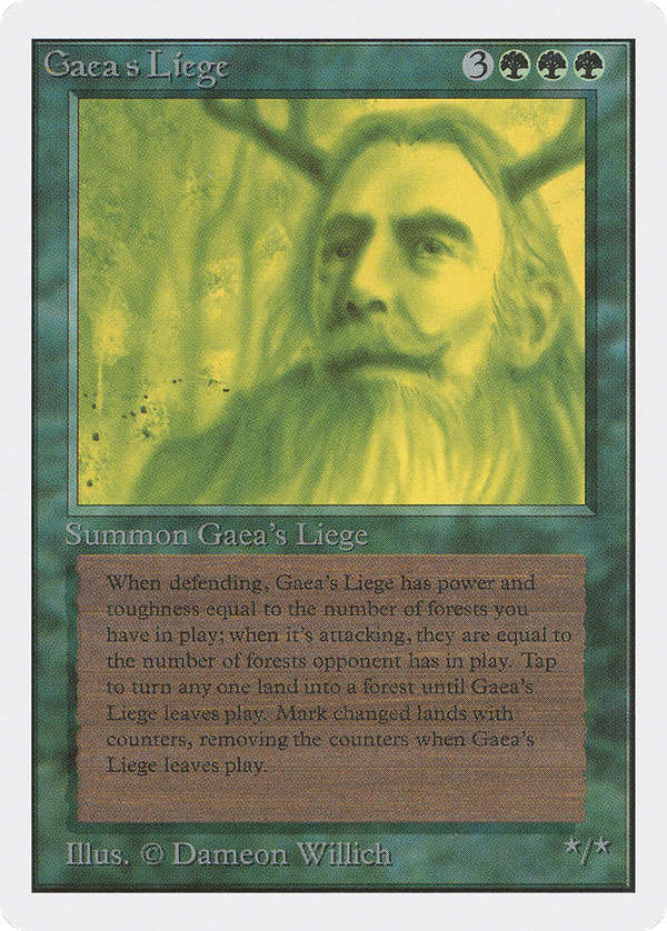 Gaea's Liege (2ed)