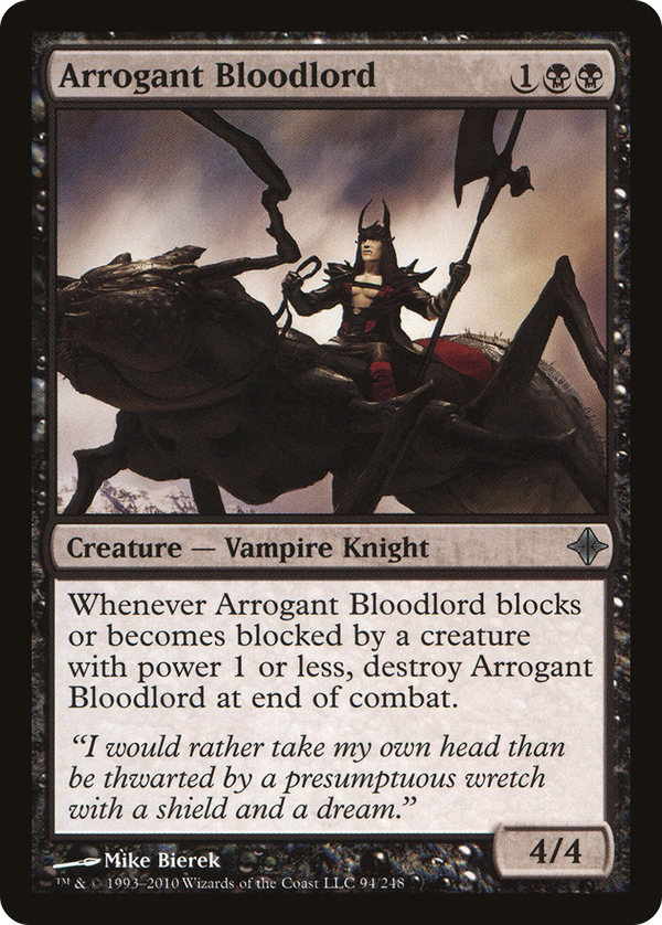 Arrogant Bloodlord (roe)
