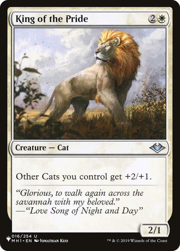King of the Pride (plst)