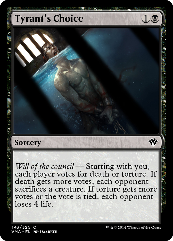 Tyrant's Choice (vma)
