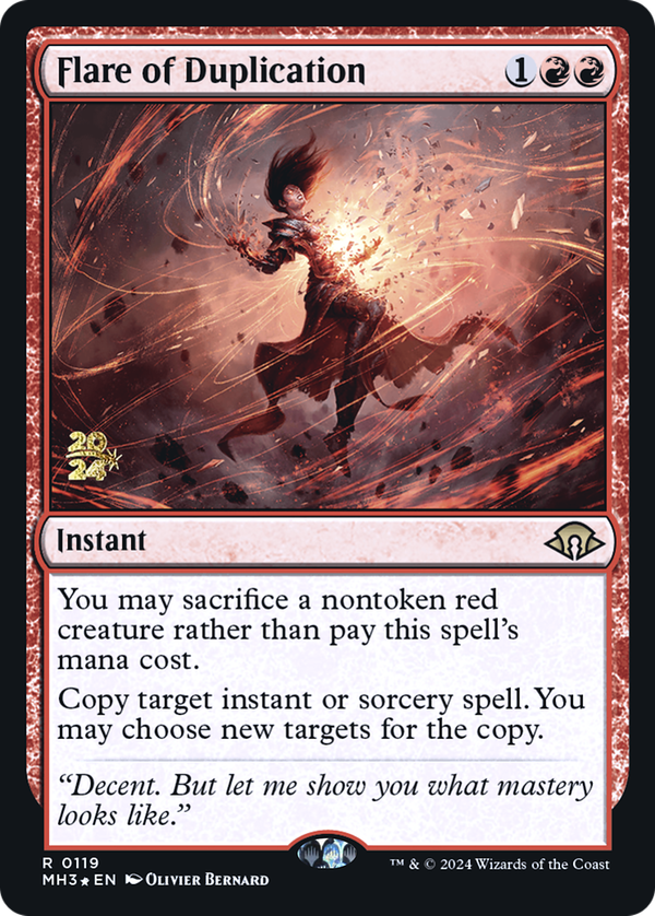 Flare of Duplication (pmh3)