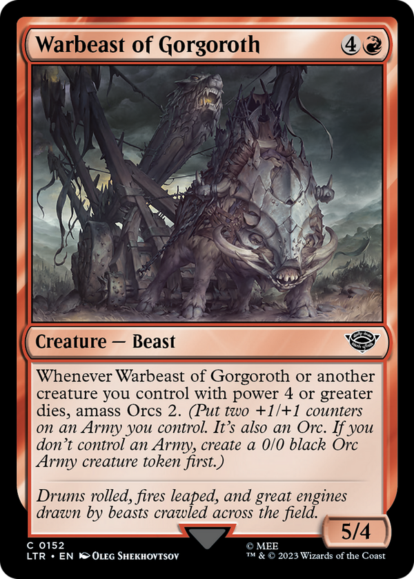 Warbeast of Gorgoroth (ltr)