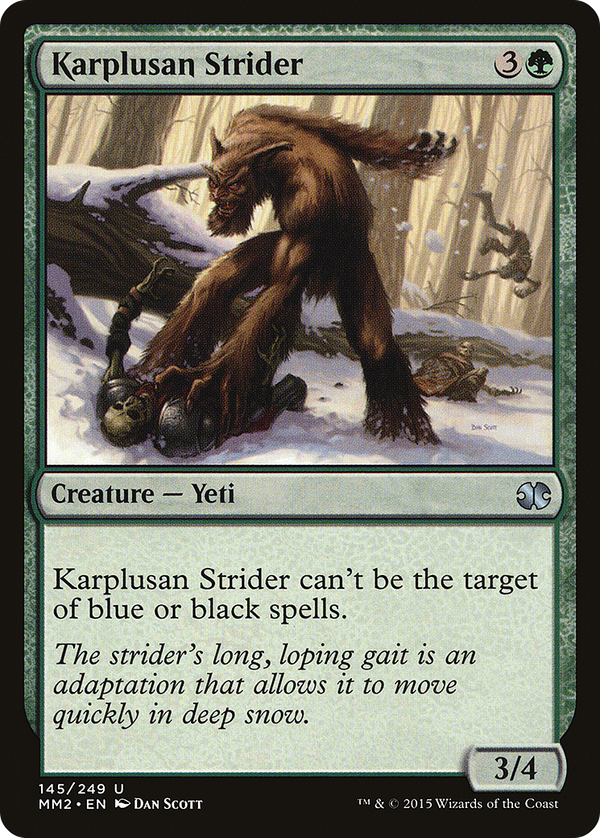 Karplusan Strider (mm2)