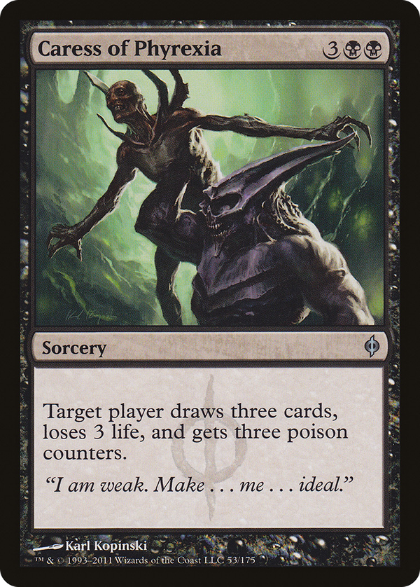 Caress of Phyrexia (nph)