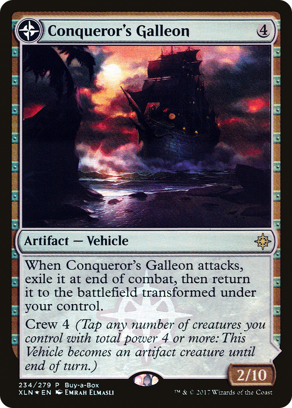 Conqueror's Galleon // Conqueror's Foothold (pxtc)