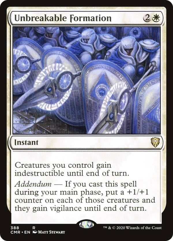 Unbreakable Formation (cmr)