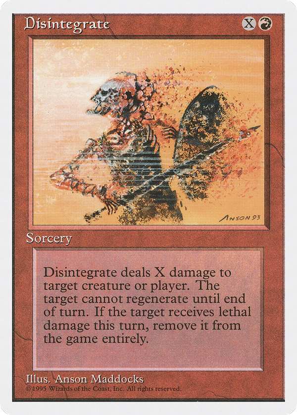 Disintegrate (4ed)