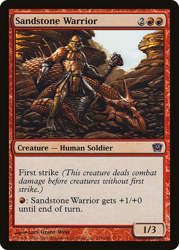 Sandstone Warrior (9ed)