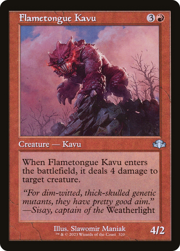 Flametongue Kavu (dmr)