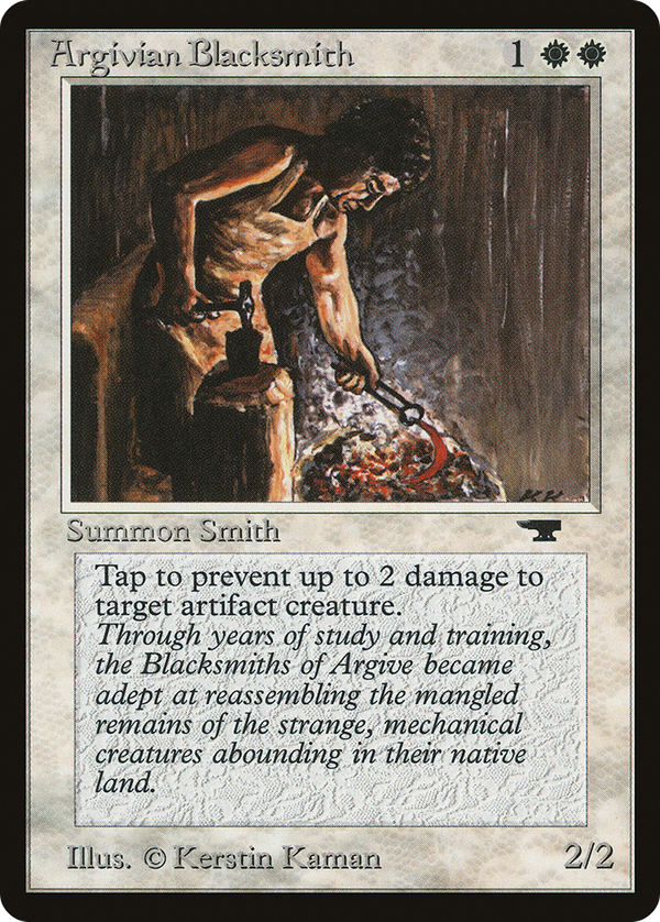 Argivian Blacksmith (atq)