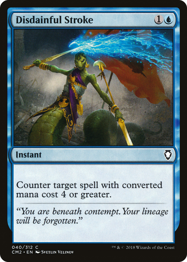 Disdainful Stroke (cm2)