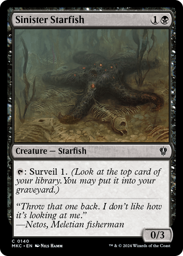 Sinister Starfish (mkc)