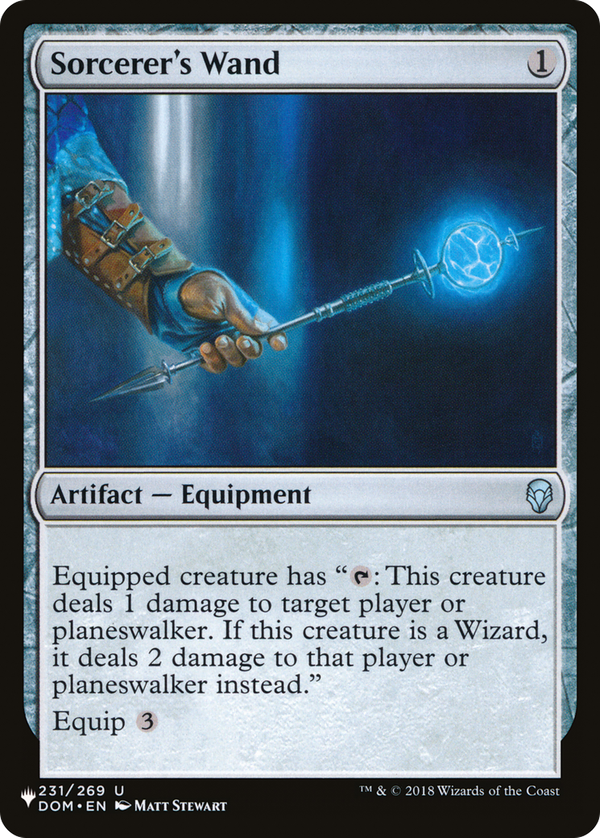 Sorcerer's Wand (plst)