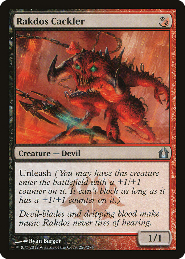 Rakdos Cackler (rtr)