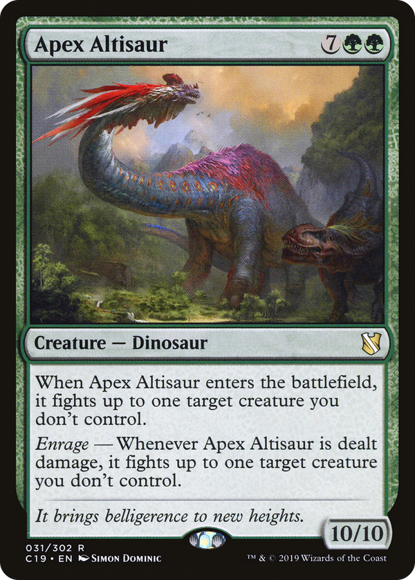 Apex Altisaur (c19)