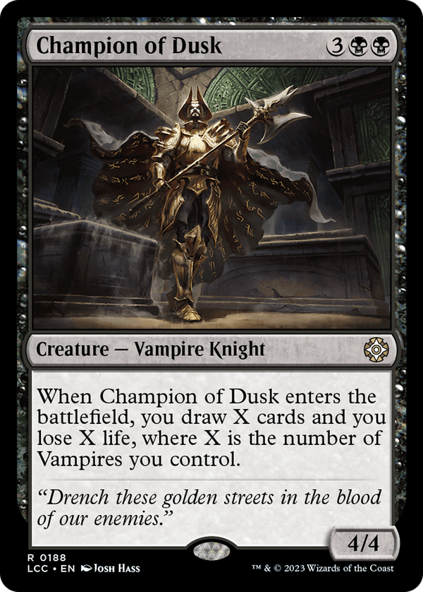 Champion of Dusk (lcc)