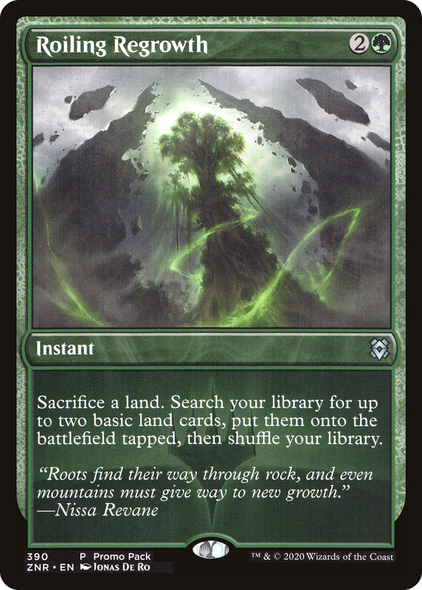 Roiling Regrowth (znr)