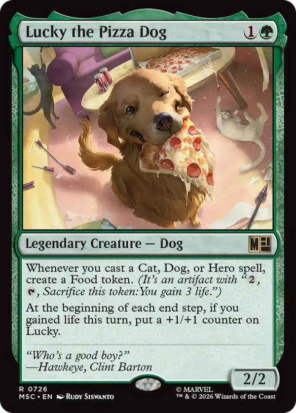 Lucky the Pizza Dog (msc)