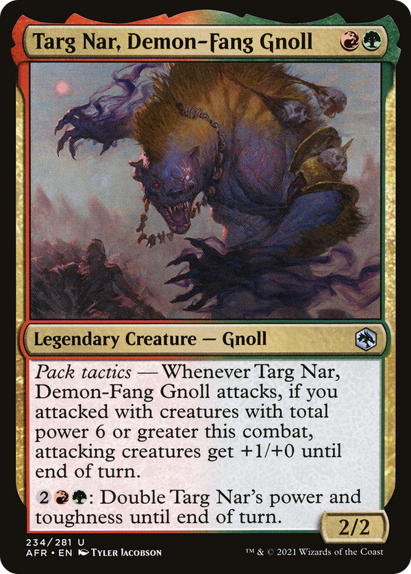 Targ Nar, Demon-Fang Gnoll (afr)