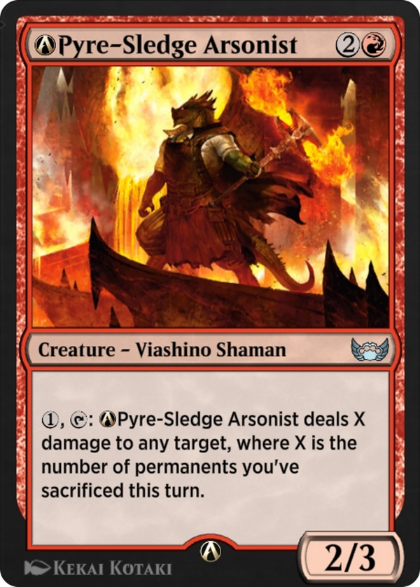 A-Pyre-Sledge Arsonist (snc)