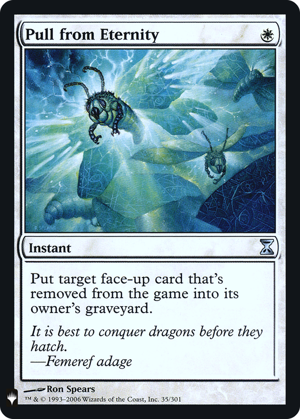 Pull from Eternity (plst)