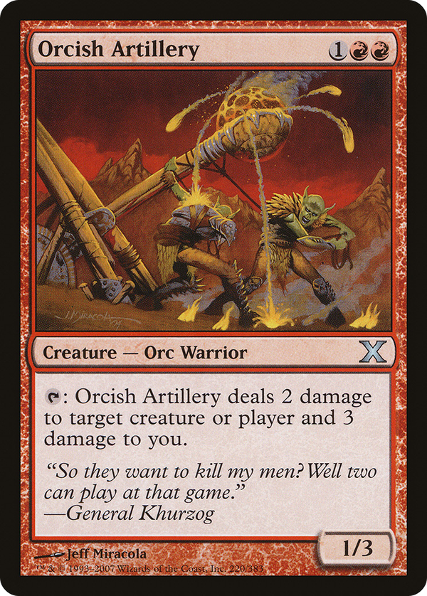 Orcish Artillery (10e)