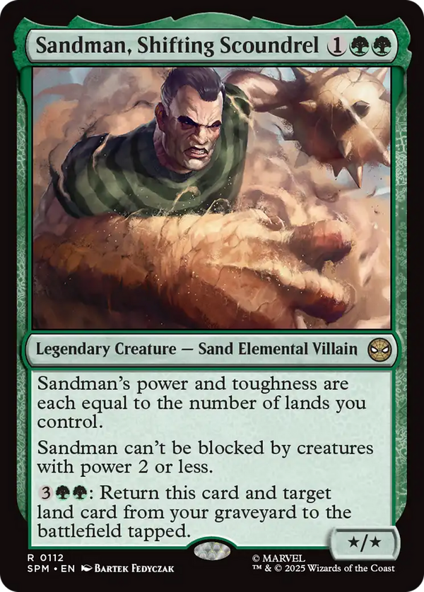 Sandman, Shifting Scoundrel (spm)