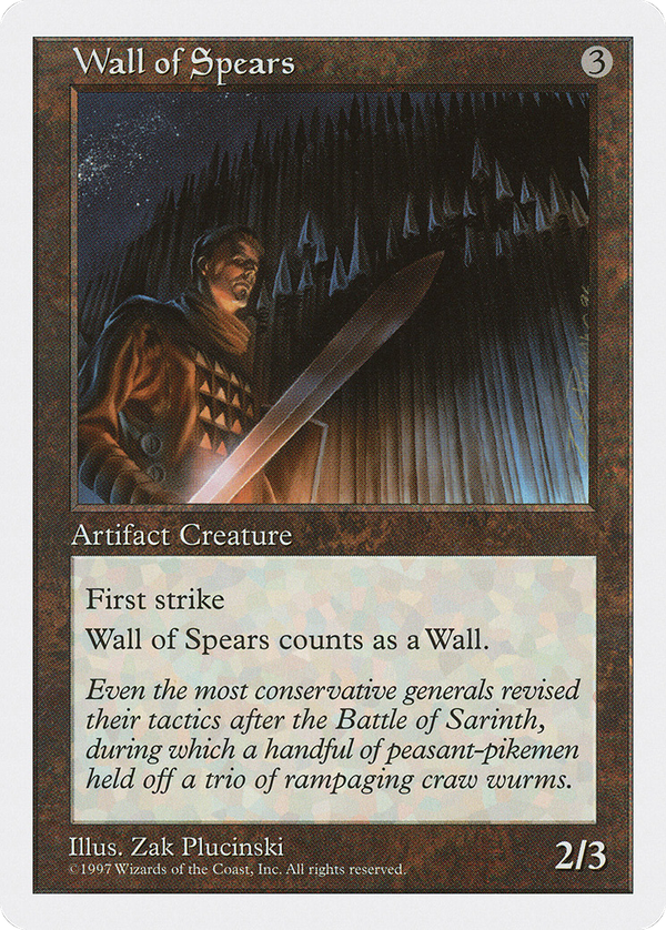 Wall of Spears (5ed)