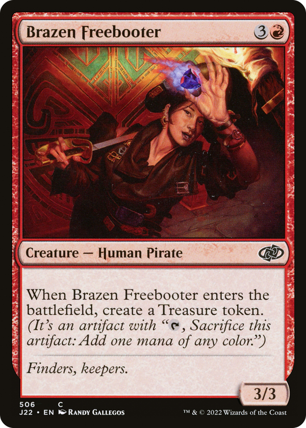 Brazen Freebooter (j22)