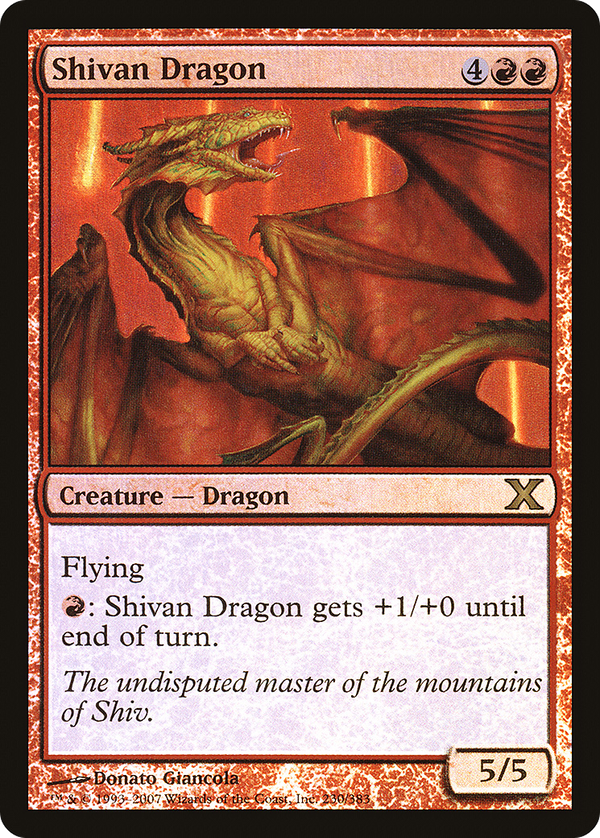 Shivan Dragon (10e)