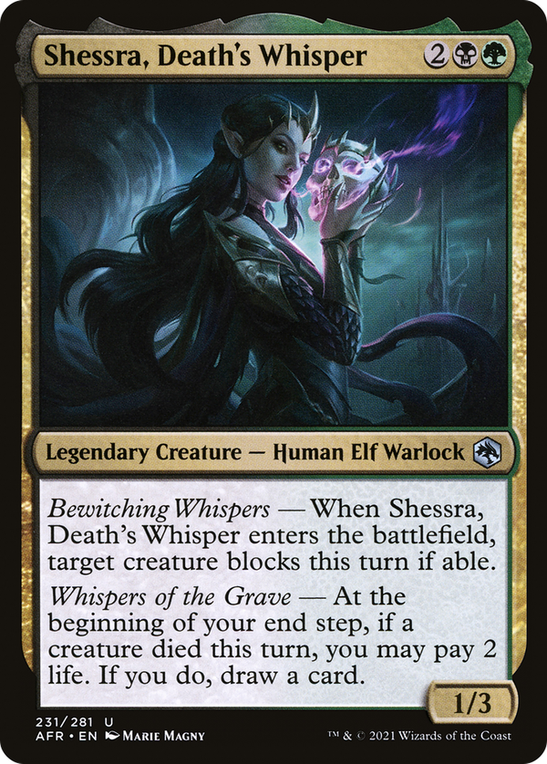 Shessra, Death's Whisper (afr)