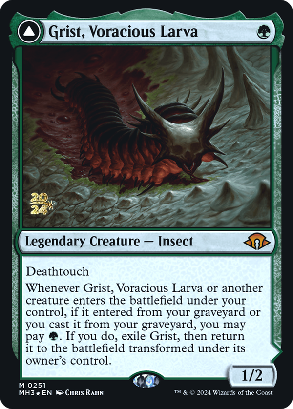 Grist, Voracious Larva // Grist, the Plague Swarm (pmh3)