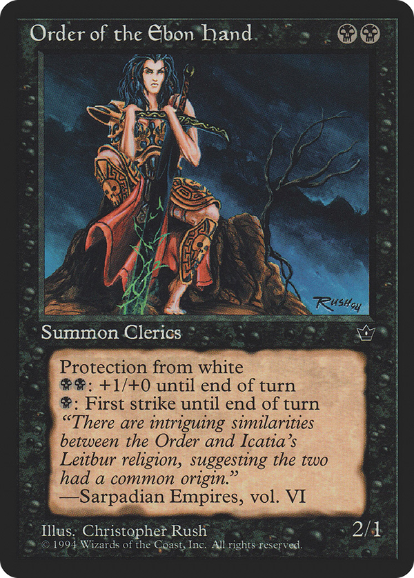 Order of the Ebon Hand (fem)