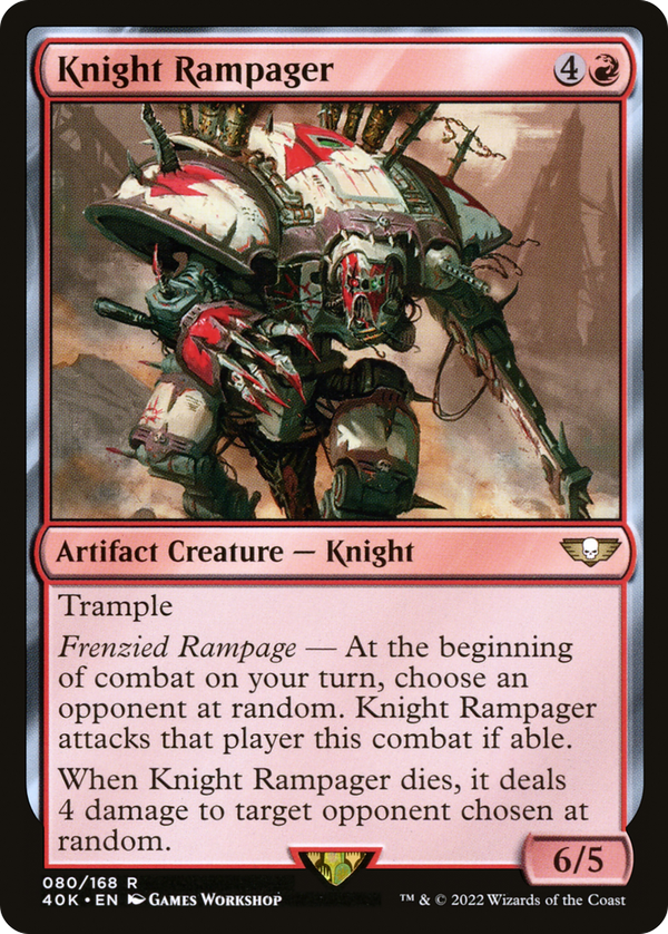Knight Rampager (40k)