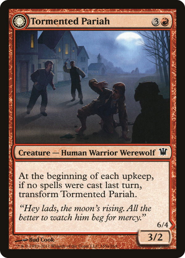 Tormented Pariah // Rampaging Werewolf (isd)